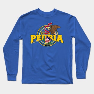 Peoria Illinois Long Sleeve T-Shirt